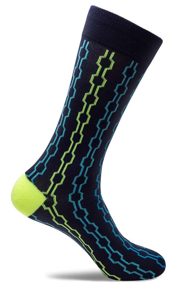 Mens Geometric Abstract Socks