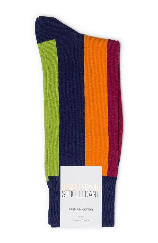 Strollegant Vertical Stripe Socks