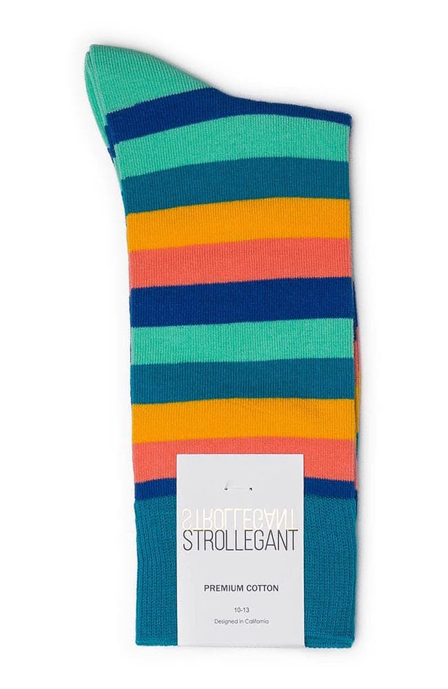 Strollegant Rainbow Striped Socks