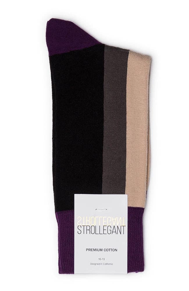 Strollegant Vertical Stripe Socks