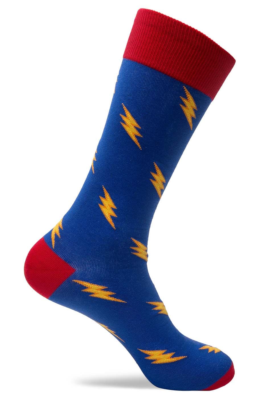 Mens Lightning Bolt Socks
