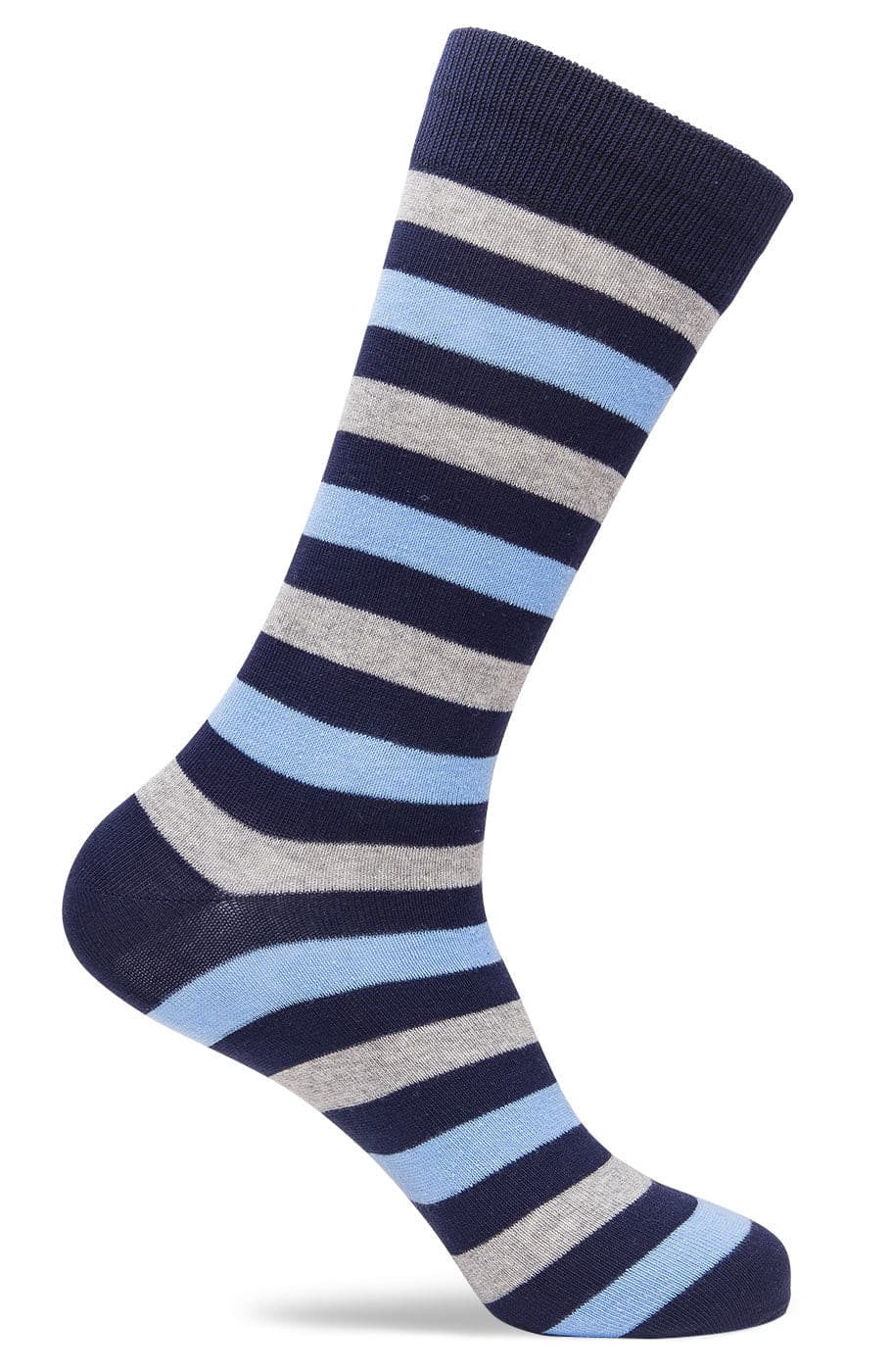 Mens Classic Stripe Dress Socks
