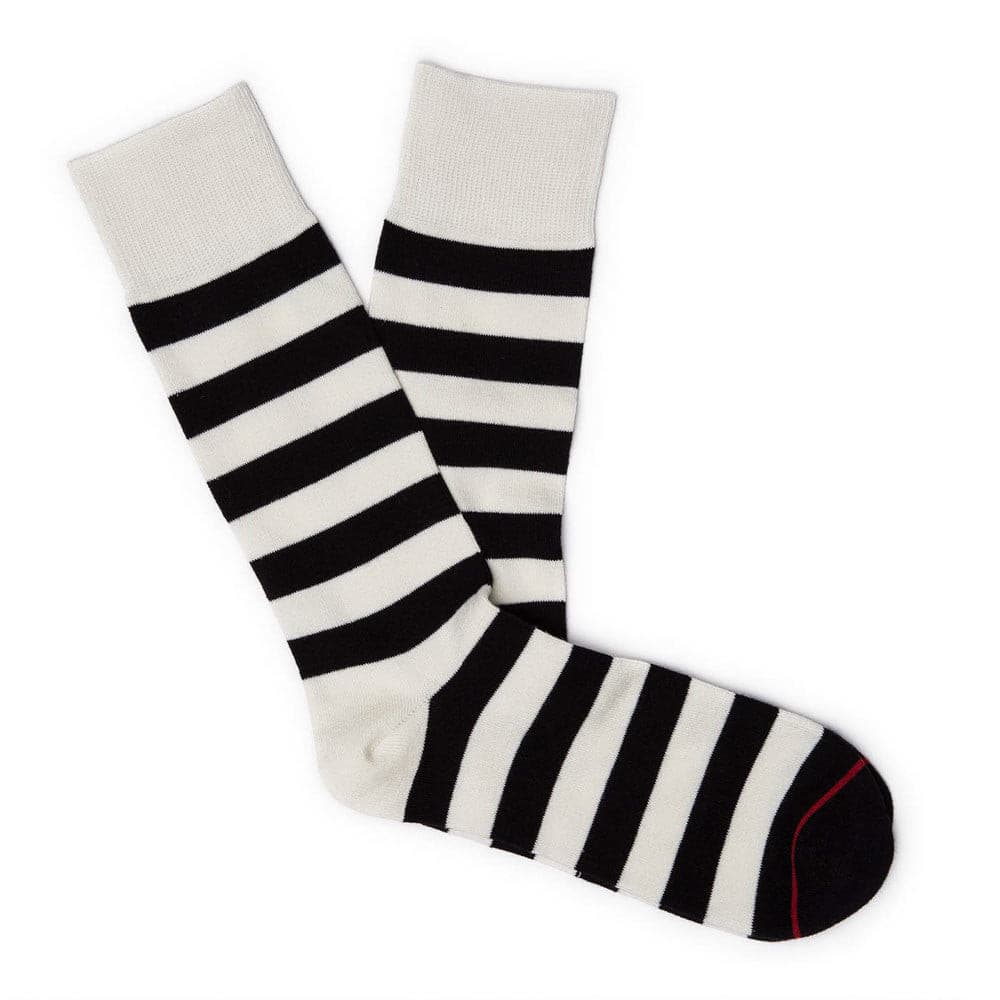 Rugby Striped Cotton Blend Socks