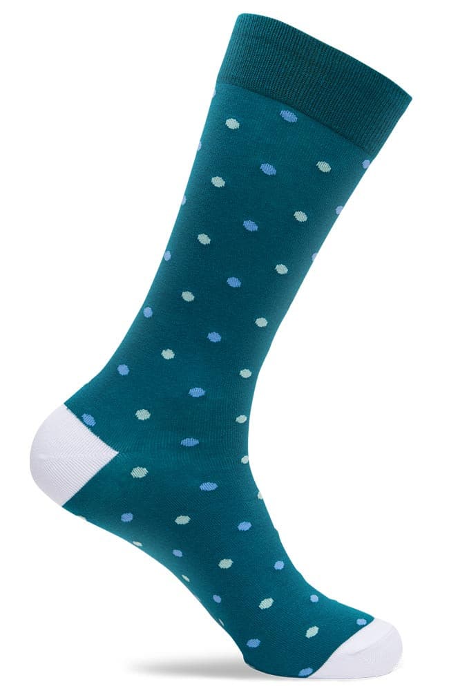 Mens Fun Polka Dot Socks