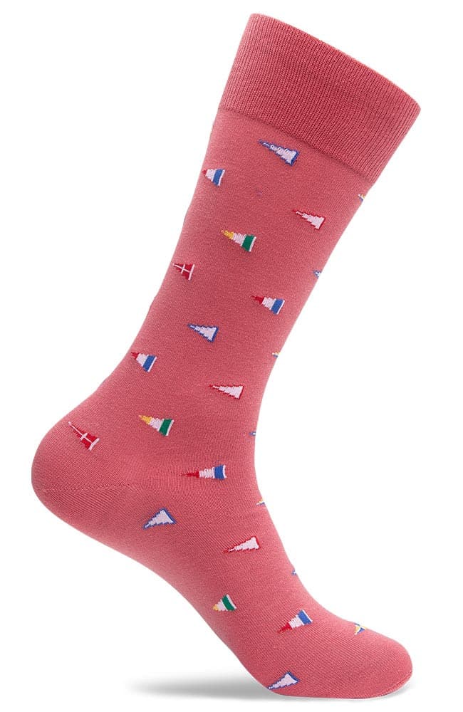 Mens Nautical Patterned Socks