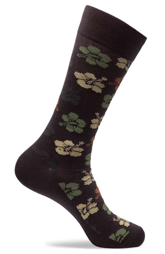 Mens Floral Design Socks