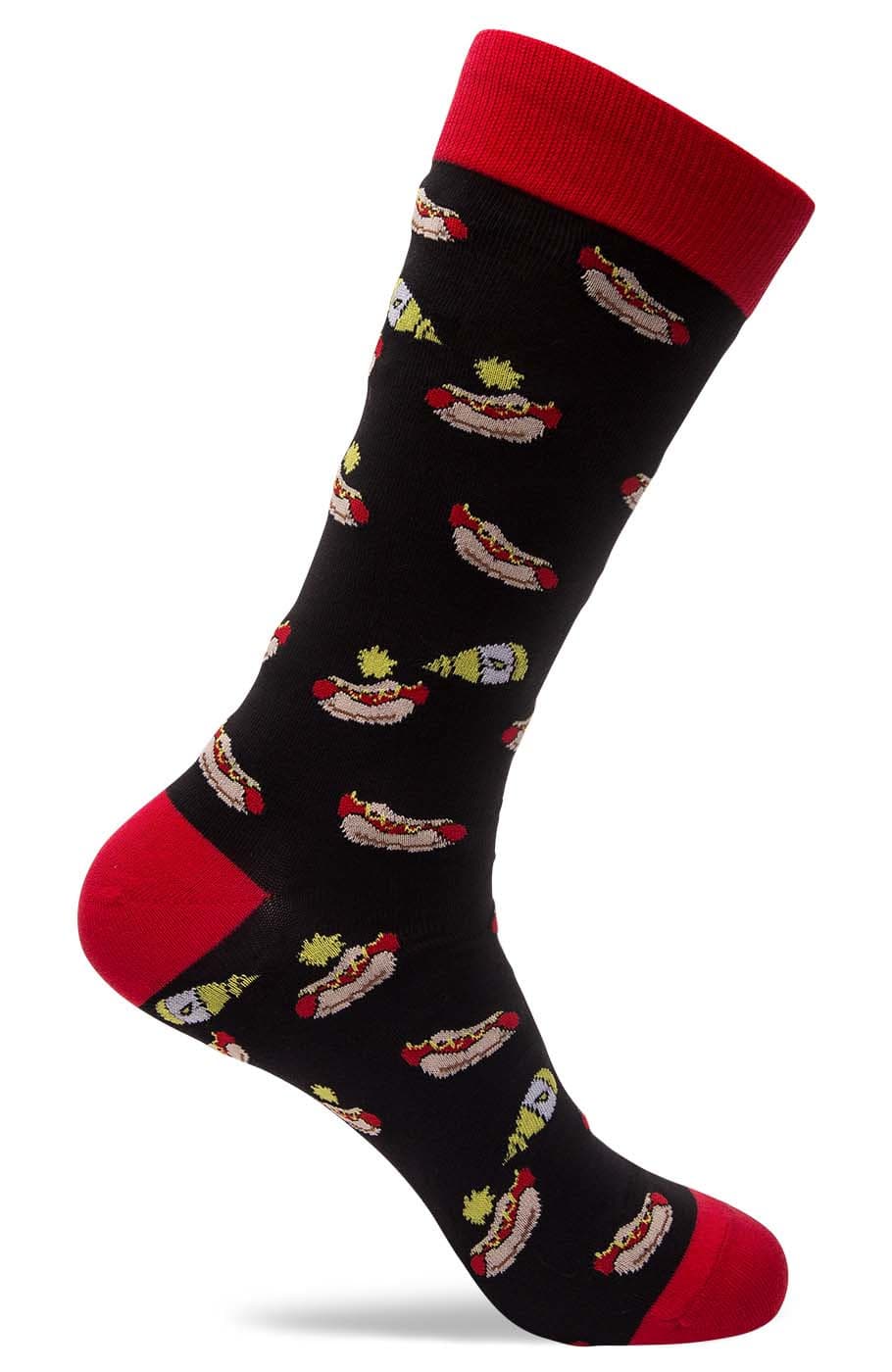 Mens Hot Dog Socks
