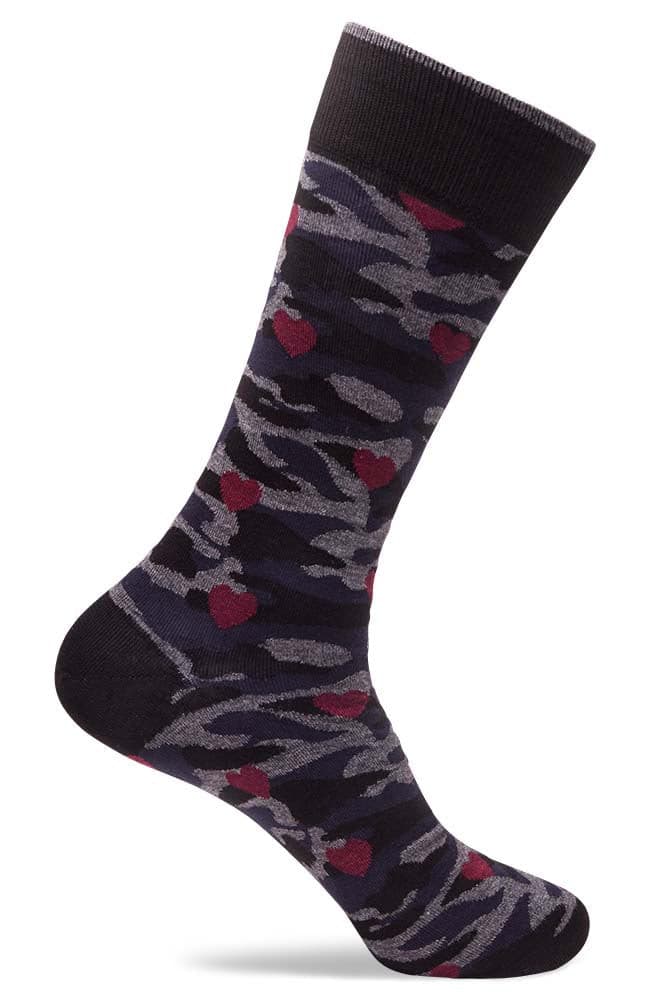 Mens Camo Patterned Socks
