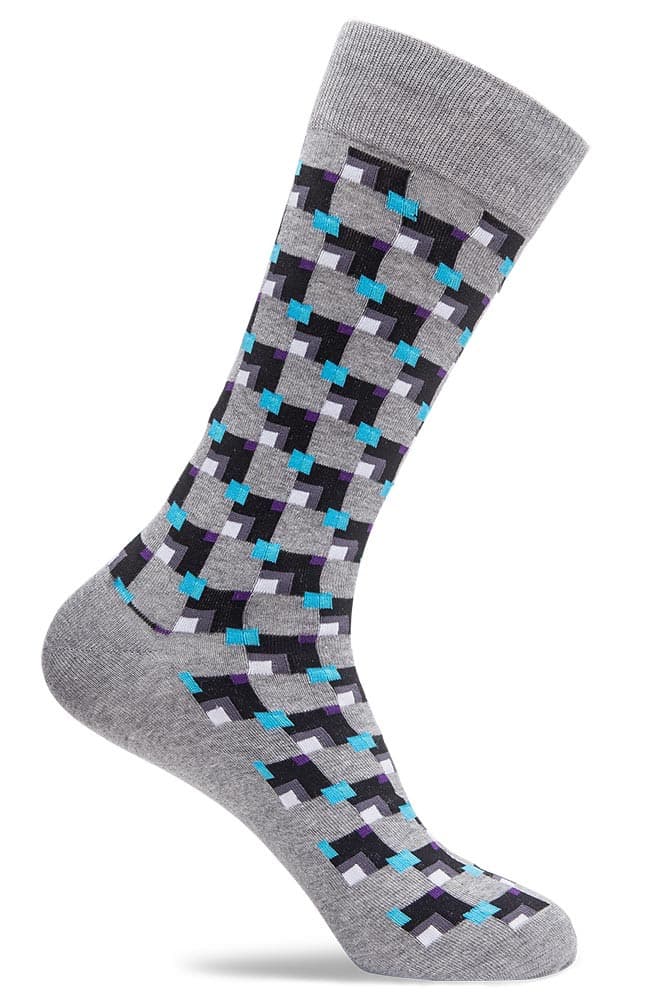 Mens Geometric Socks