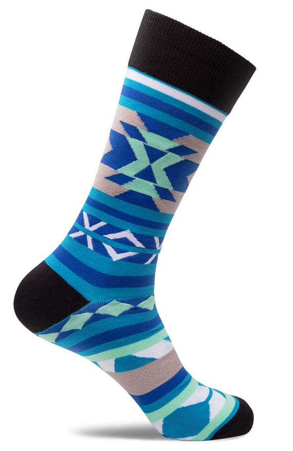 Mens Abstract of the West Socks