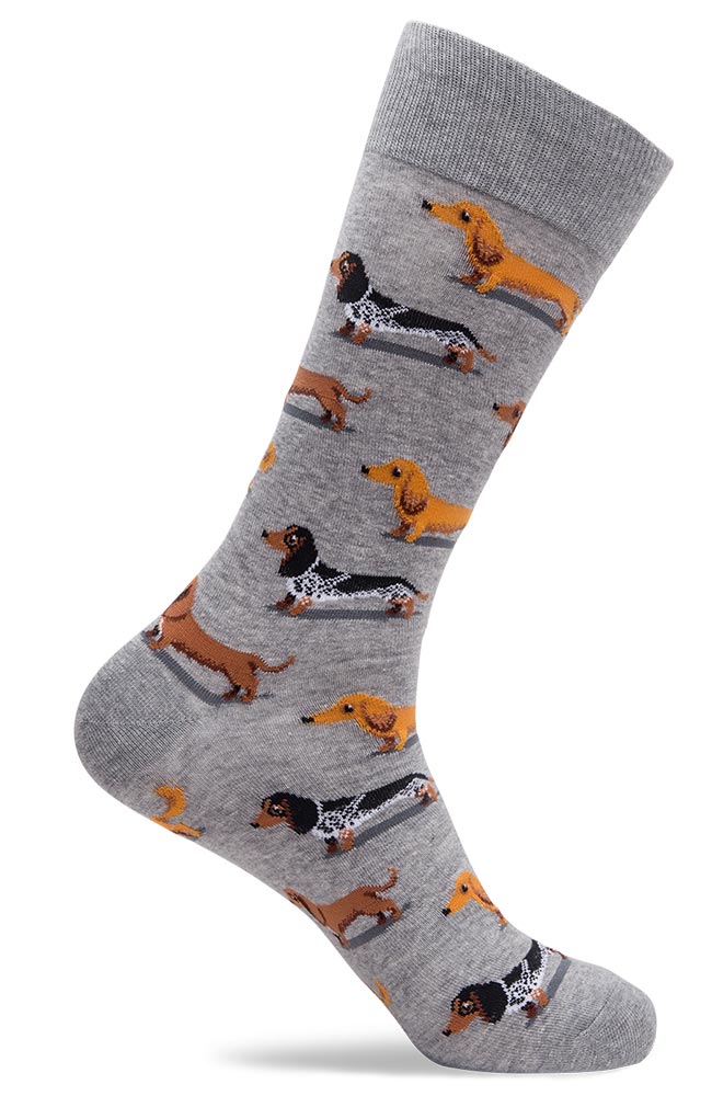 Mens Dachshund Dog Socks