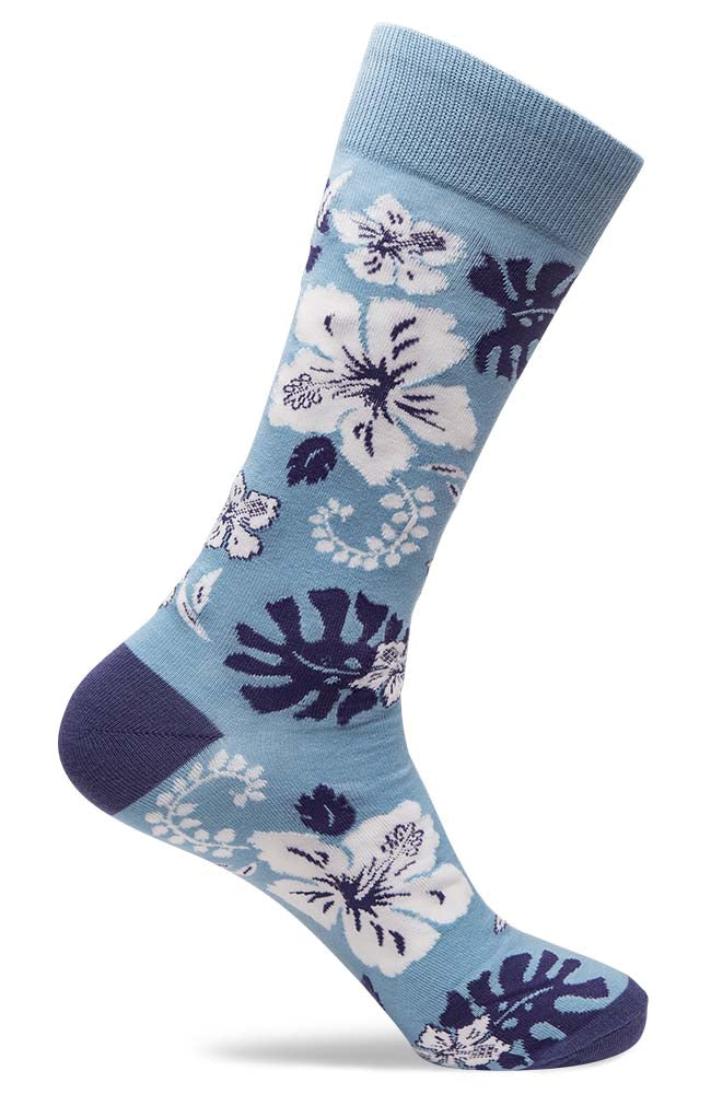 Mens Floral Design Socks
