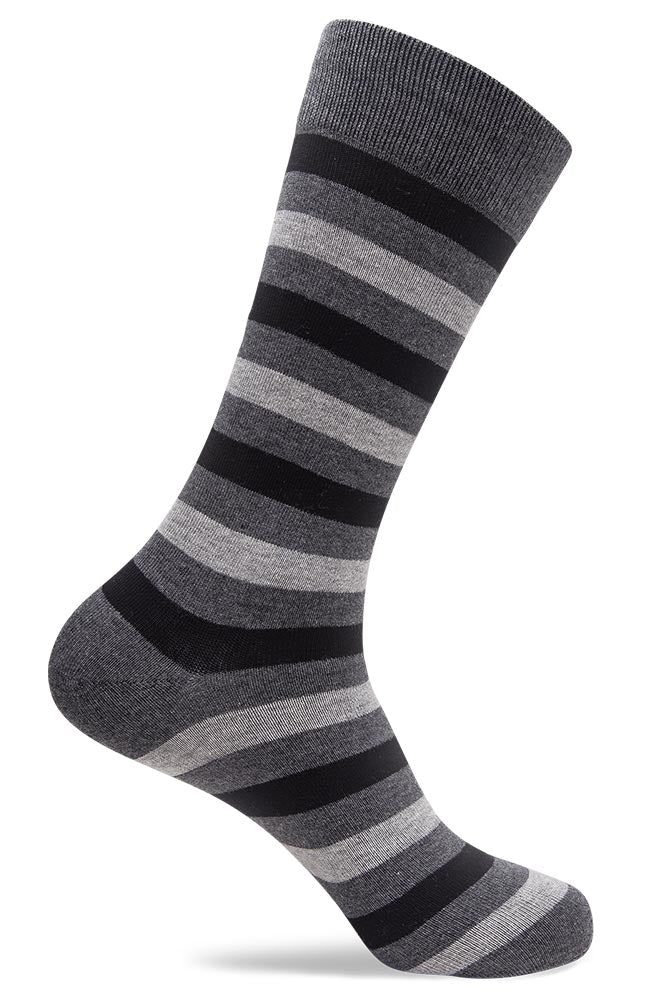 Mens Classic Stripe Dress Socks