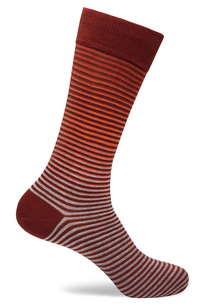 Mens Rise Mini Stripe Socks