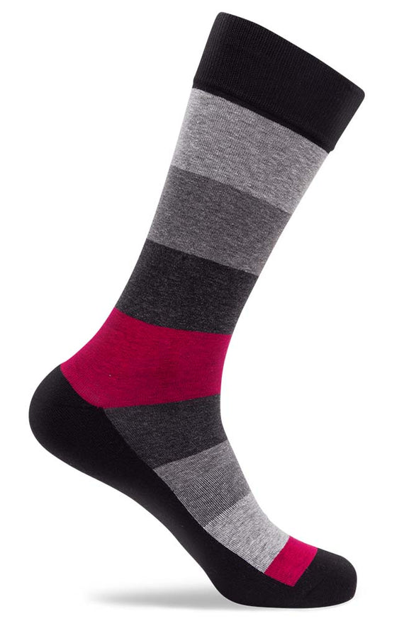 Mens Tonal Stripe Socks