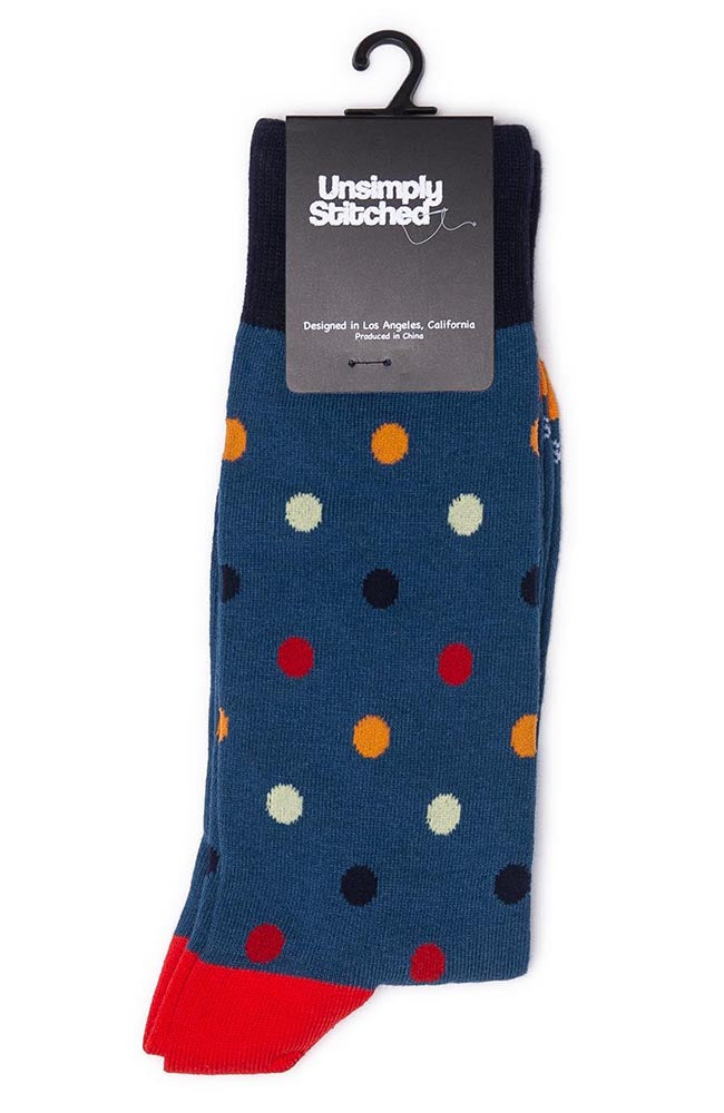 Unsimply Stitched Polka Dot Socks