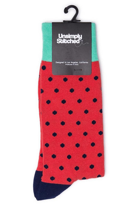 Unsimply Stitched Polka Dot Socks