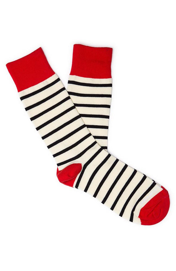 Unsimply Stitched Iso Striped Socks